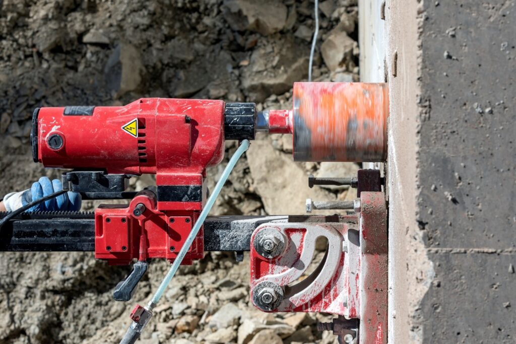 Safely Drill into Concrete Walls