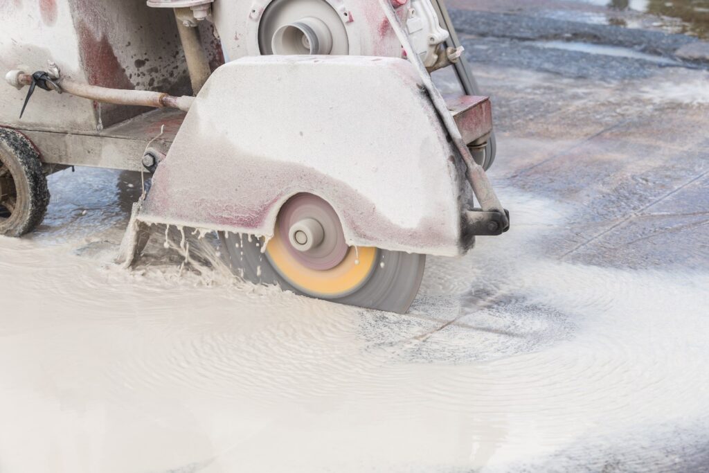 Wet Cutting vs. Dry Cutting Concrete