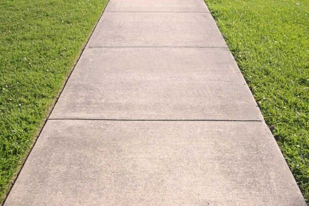 Cut concrete pavement sidewalks in Texas and Louisiana